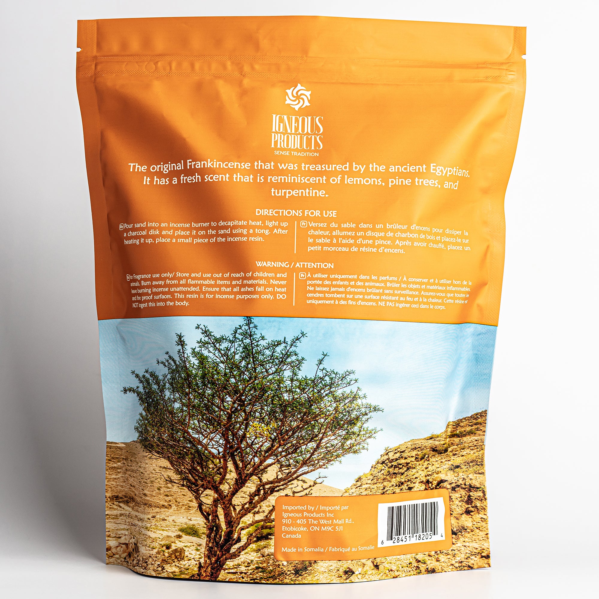 Premium Grade Frankincense Resin (Boswellia Carterii) - Sourced Directly from Farmers - Big Pieces - 1lb (453.6 grams)