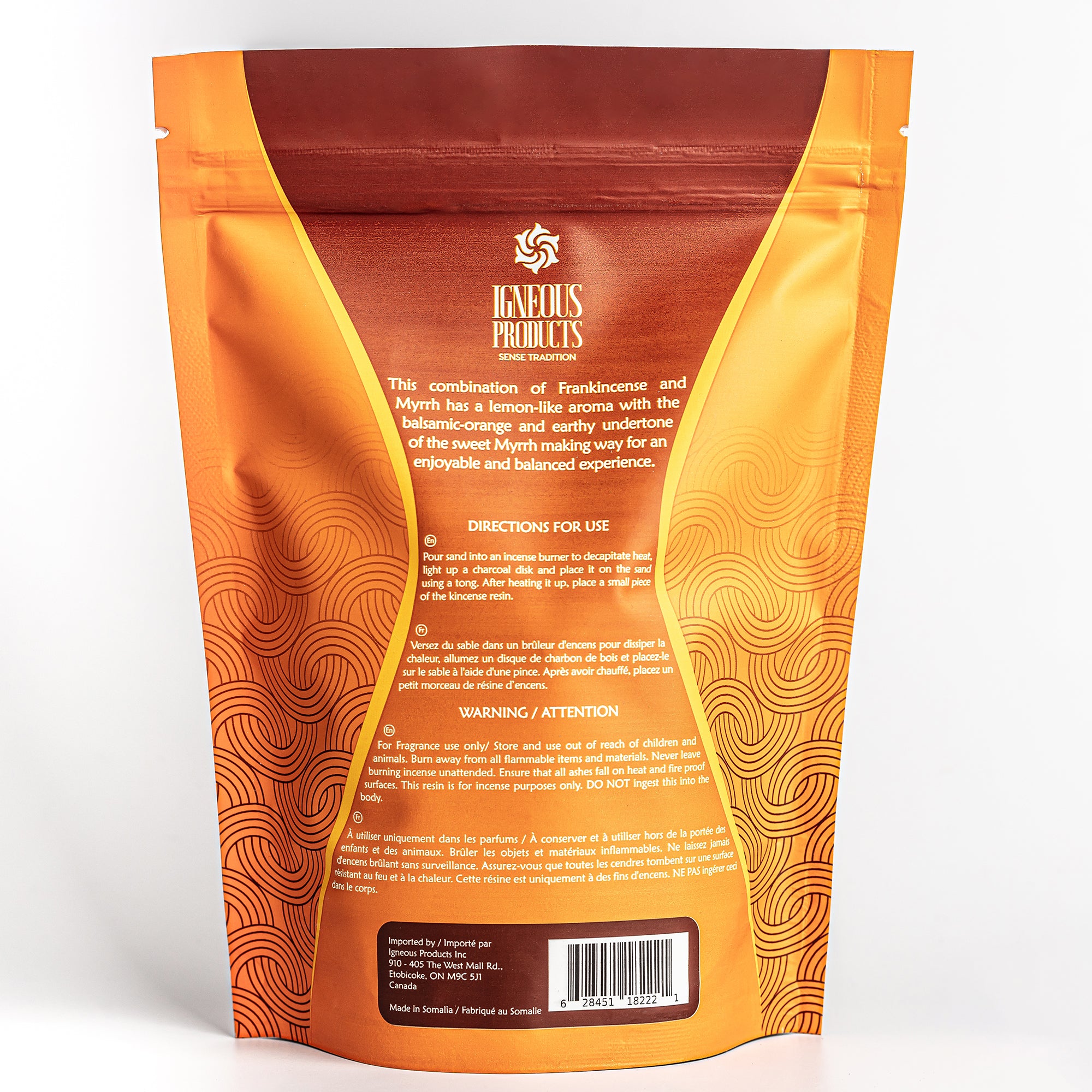 Frankincense & Myrrh Resin - 4oz / 133.4g - By Igneous Products