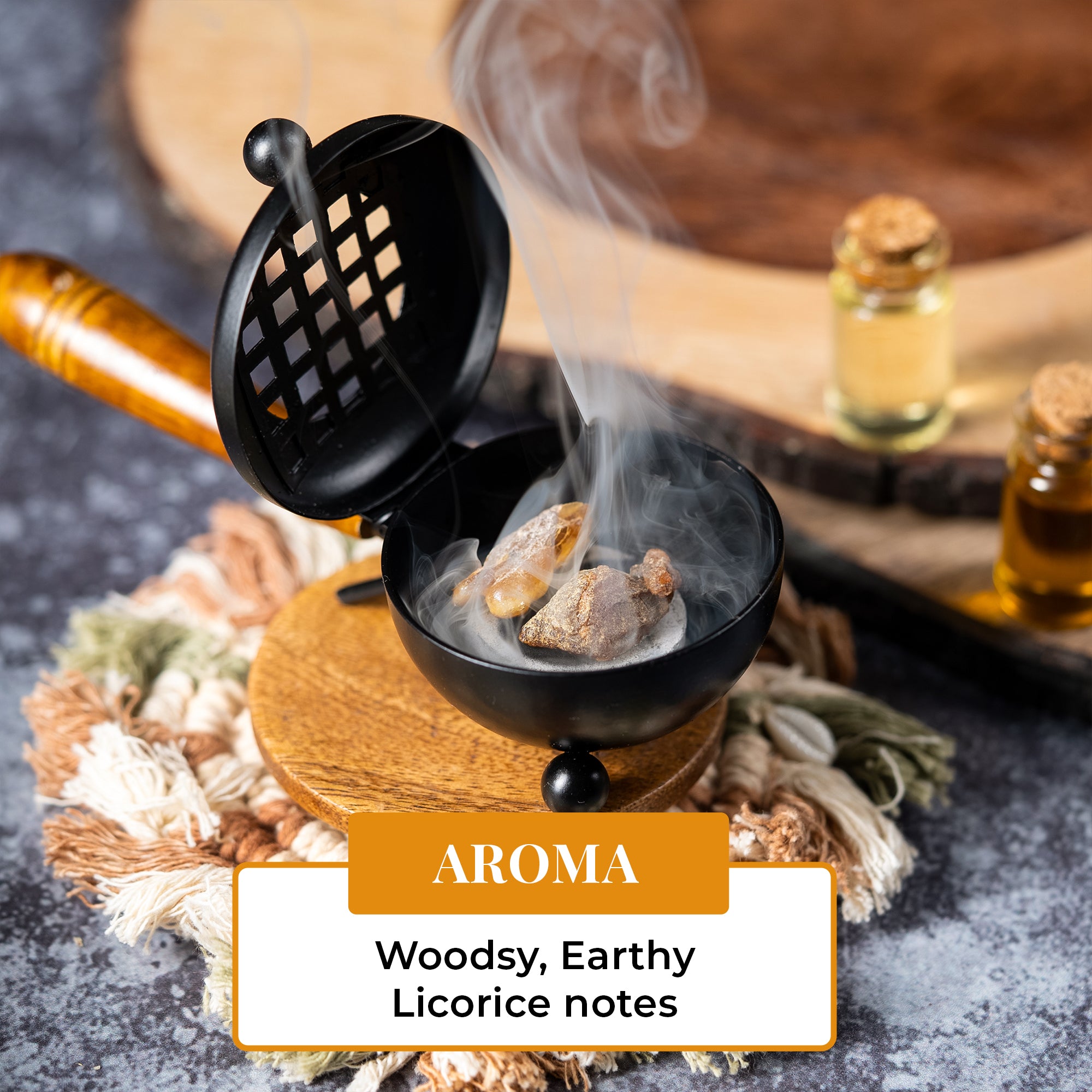 Frankincense & Myrrh Resin - 4oz / 133.4g - By Igneous Products