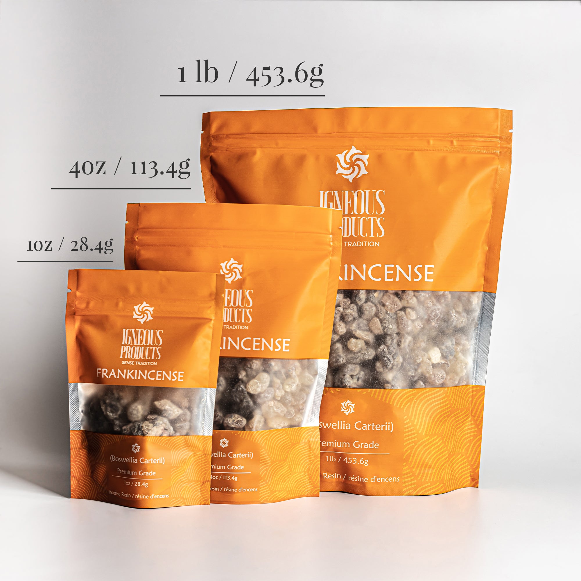 Premium Grade Frankincense Resin (Boswellia Carterii) - Sourced Directly from Farmers - Big Pieces - 1lb (453.6 grams)